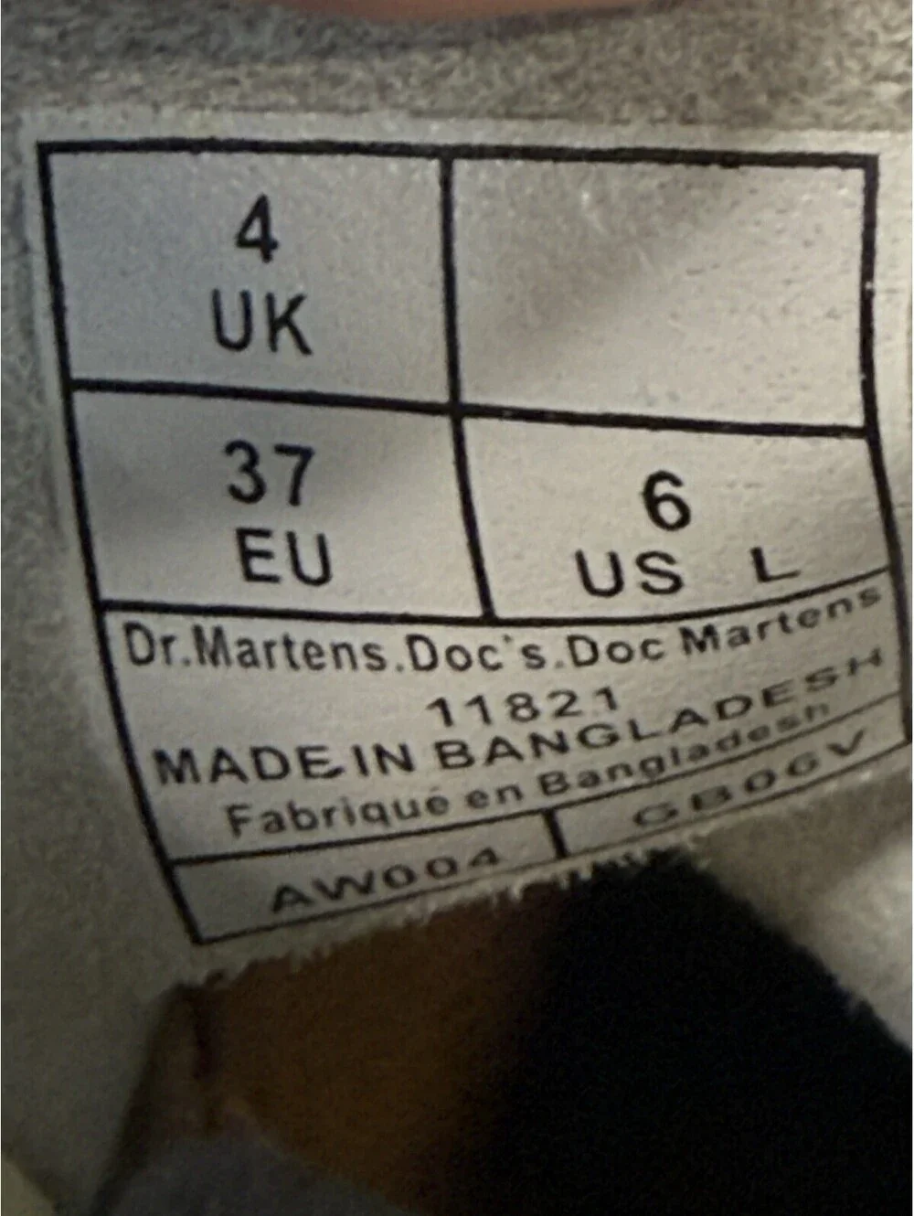 Dr Doc Martens Boots Womens Size 6 White Zavala Combat Lace Up Leather Shoes